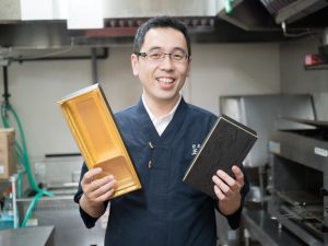 日本橋玉ゐ 佐藤営業部長とアクタ容器